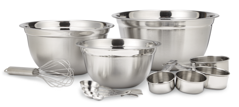 MASTER Chef Stainless Steel Bake Prep Set, 12-pc U1