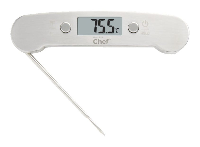 MASTER Chef Stainless Steel Folding Digital Thermometer R6