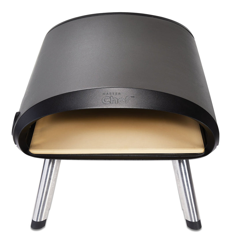 MASTER Chef Tabletop Propane Gas Outdoor Pizza Oven with Cover, 12-in R3