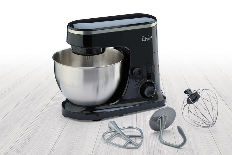 MasterChef Multi-Function Stand Mixer, 6-Speed, Black L0