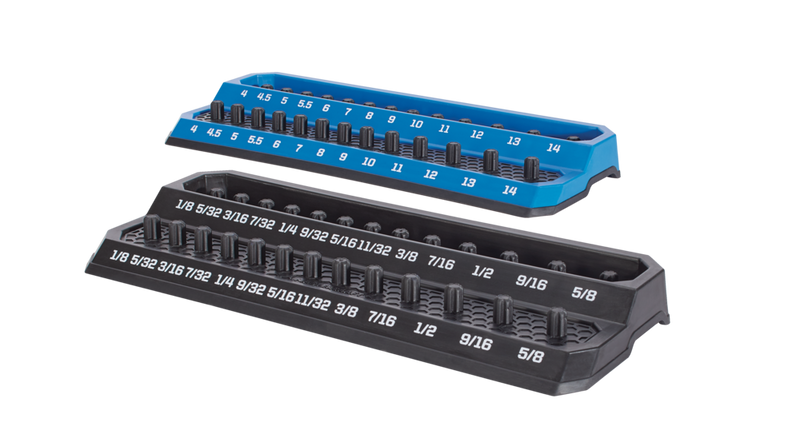 Mastercraft 1/4-in Drive Socket Tray Organizer/Holder, 2-pk Y3