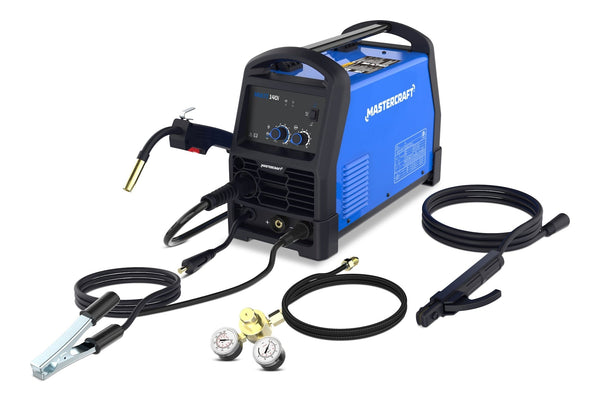Mastercraft 140A Multi-Process Welder for 2-lb/10-lb Wire Spool C2