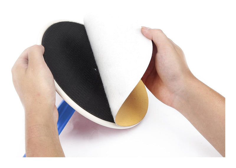 Mastercraft 150-Grit Hook & Loop Sandpaper Discs For Random Orbital Sander, 9-in, 10-pc R1