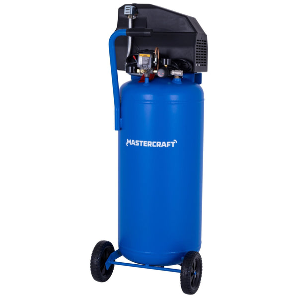 Mastercraft 20-Gallon Oil Free Vertical Air Compressor, 135 PSI U3