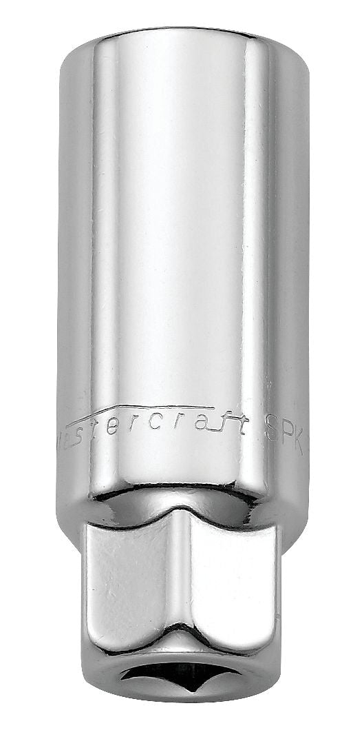 Mastercraft 3/8-in Drive Spark Plug Socket, CRV 18mm K6