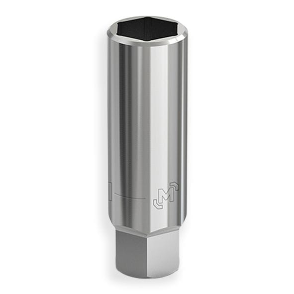 Mastercraft 3/8-in Drive Spark Plug Socket, CRV, Nickel-Chrome Plating, 9/16-in R7