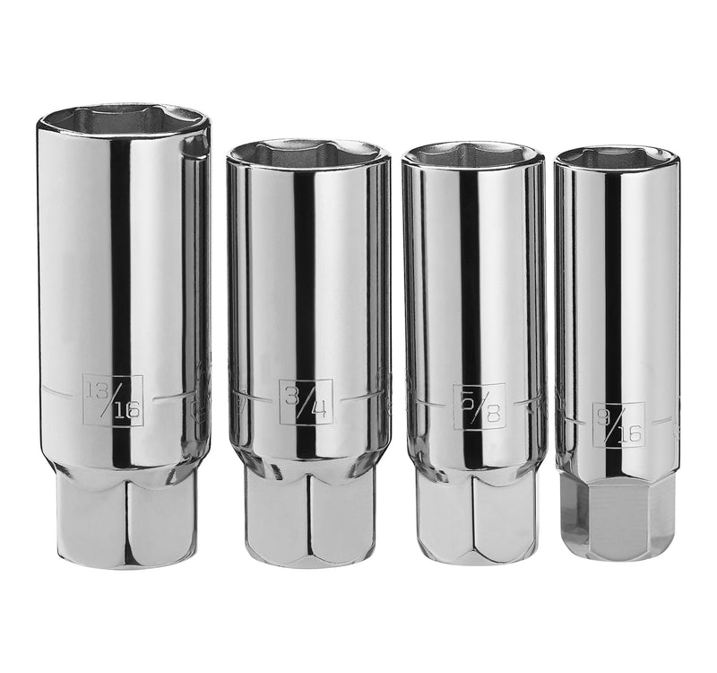 Mastercraft 4 Piece 3/8" Drive Spark Plug Socket Set SAE I0