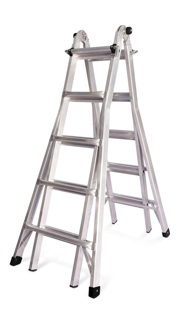 Mastercraft CSA Grade 1 Aluminum Multi-Task Ladder, 21-ft, 250-lb R6