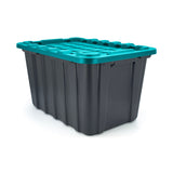 Mastercraft Heavy-Duty Storage Tote, 102-L, Teal