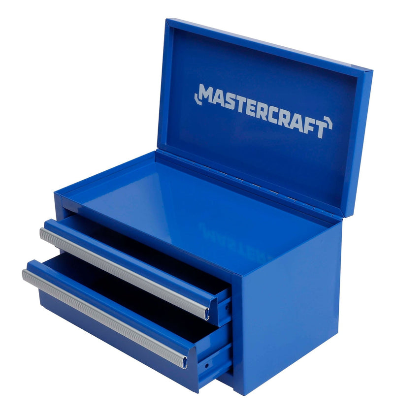 Mastercraft Mini Toolbox with 2 Drawers, Blue M7