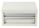 Mastercraft Mini Toolbox with 2 Drawers, New White