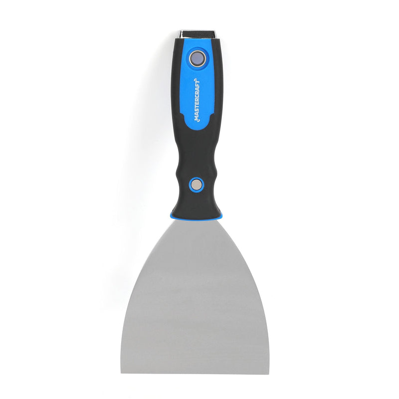 Mastercraft Multi-Purpose Flexible Carbon Steel Spackling/Putty Knife & Paint Scraper, 4-in J9