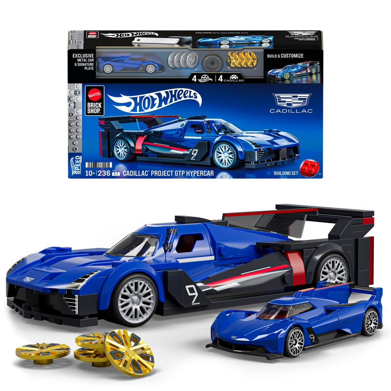 Mattel Brick Shop Hot Wheels Cadillac Project GTP Hypercar J3