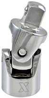 MAXIMUM 1/2-in Drive Universal Joint Socket, CRV, Nickel-Chrome Plating A8