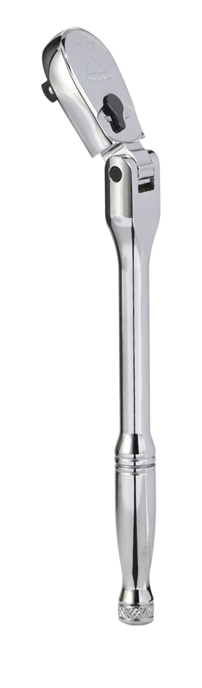 MAXIMUM 1/4-in Drive 90-Tooth Flex Ratchet, CRV, Chrome Plating, 7-in I8