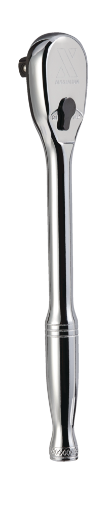 MAXIMUM 1/4-in Drive 90-Tooth Ratchet, CRV, Nickel-Chrome Plating, 6-in Q5