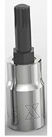 MAXIMUM 1/4-in Drive Triple Square Hex Bit Socket C4