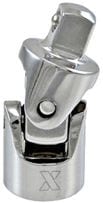 MAXIMUM 1/4-in Drive Universal Joint Socket, CRV, Chrome Plating M8
