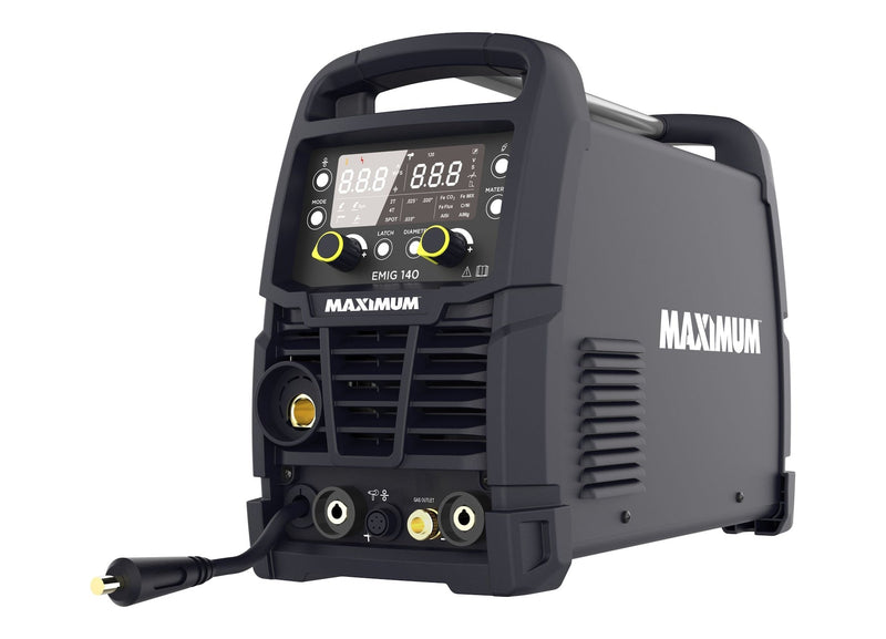 MAXIMUM 140A Multi-Process Welder with LCD Screen D9