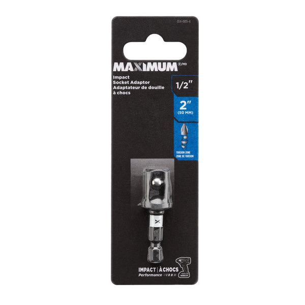 MAXIMUM 2-in Socket Adaptor, 1/2-in Q3