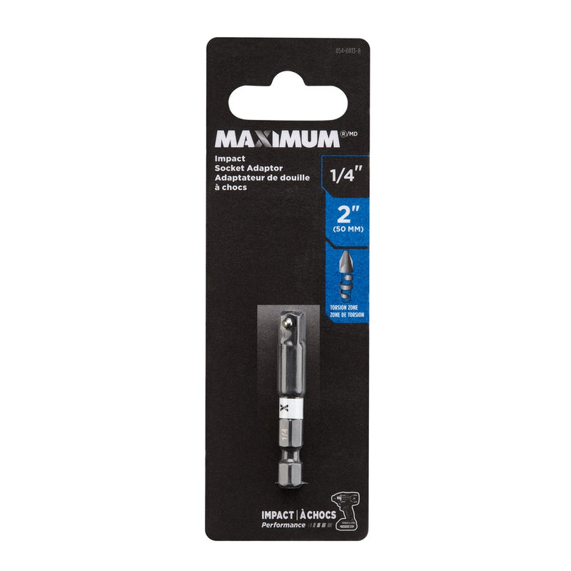 MAXIMUM 2-in Socket Adaptor, 1/4-in U6