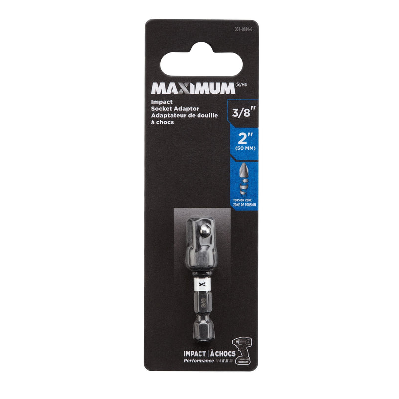 MAXIMUM 2-in Socket Adaptor, 3/8-in G2
