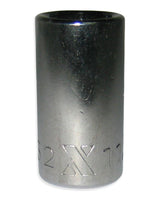 MAXIMUM 23mm 1/2-in Drive Regular Socket 6-Point, CRV, Chrome Plating