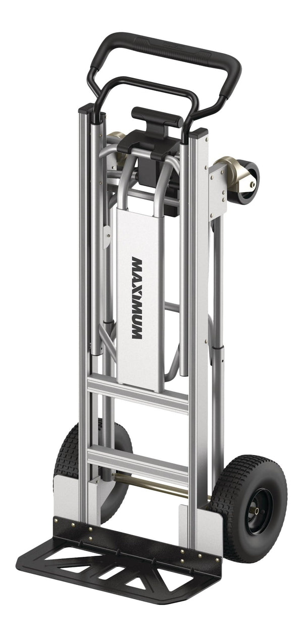 MAXIMUM 3-in-1 Hybrid Aluminum Hand Truck & Cart, 800 lb & 1000 lb Load Capacity, No Assembly Required V5
