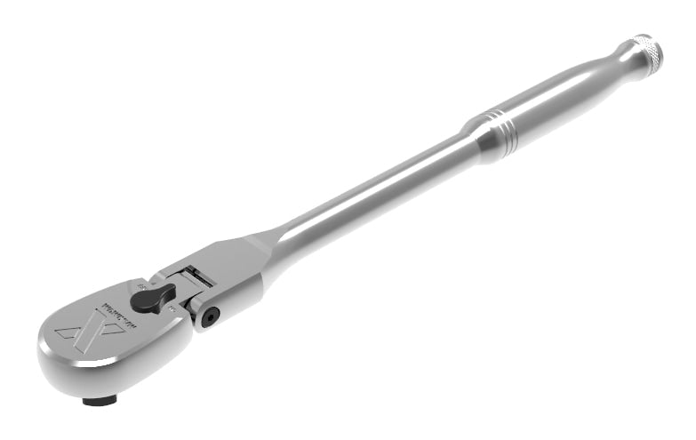 MAXIMUM 3/8-in Drive 90-Tooth Flex Ratchet, CRV, Chrome Plating, 11-in N3