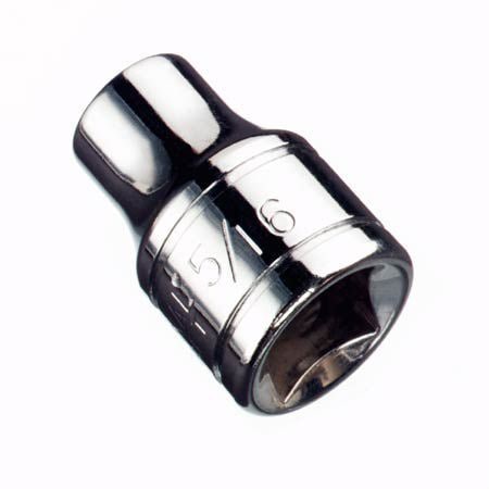 MAXIMUM 3/8-in Drive Assorted Sizes Regular Socket, 6-Point, Nickel-Chrome Plating V8