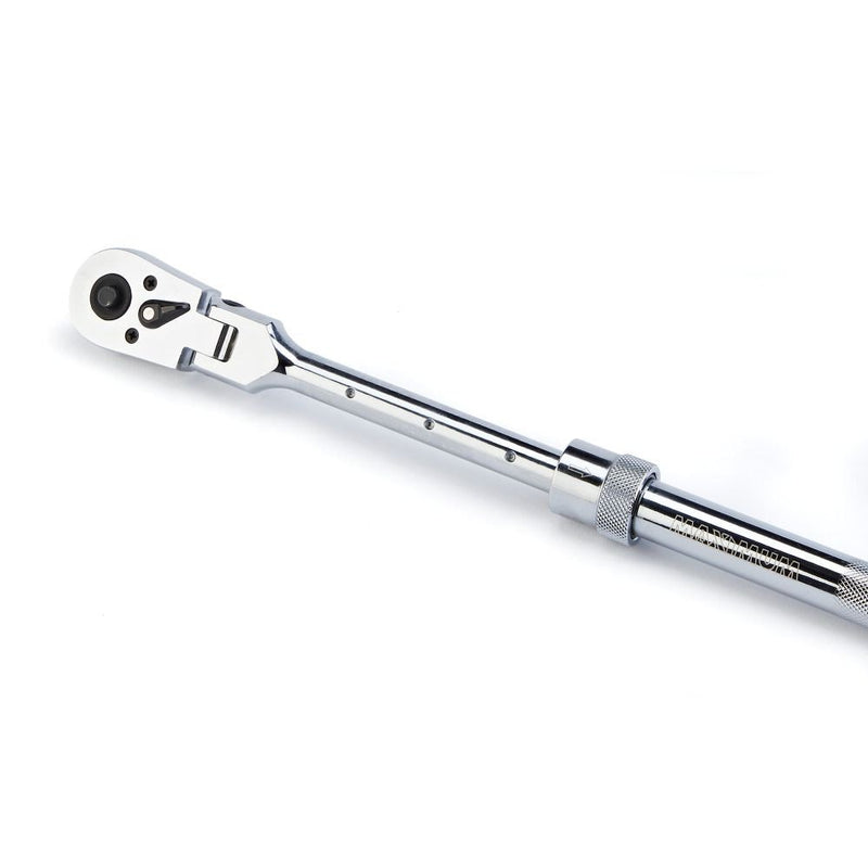 MAXIMUM 3/8-in Drive Flex Head Extendable Ratchet, CRV, Nickel-Chrome Plating, 10-in-15-in J1