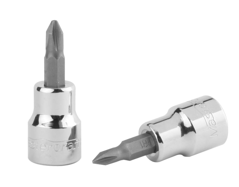 MAXIMUM 3/8-in Drive Philips Bit Socket, Assorted Sizes H4