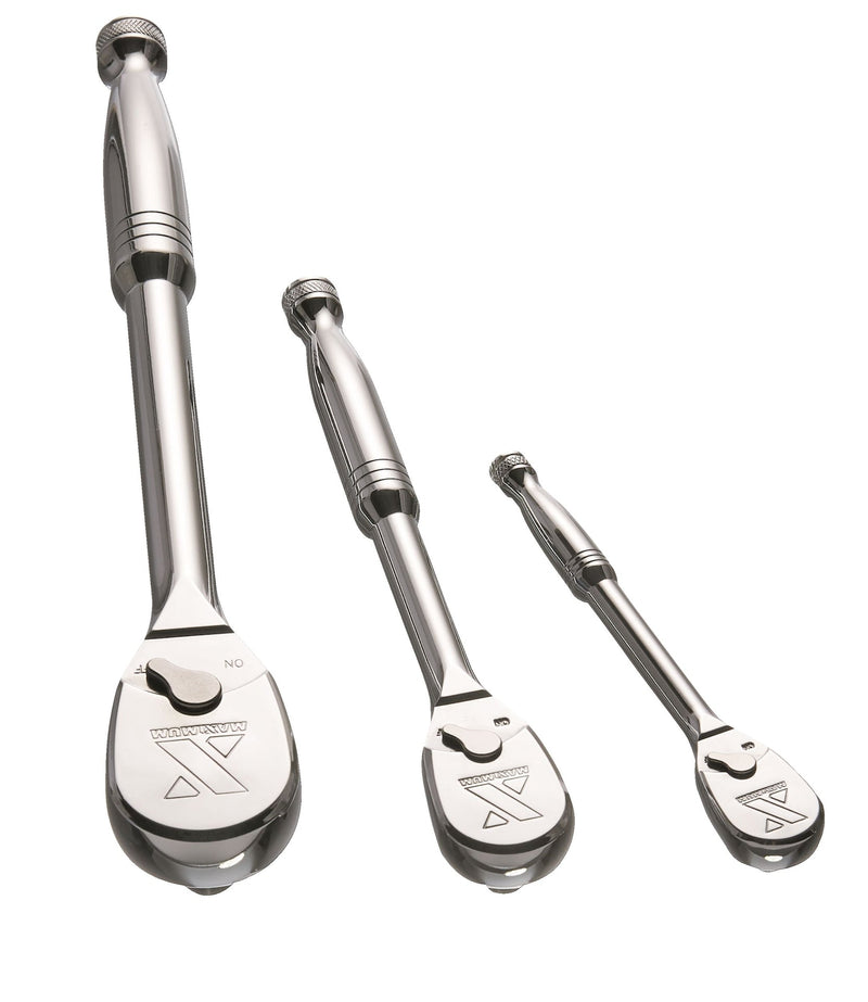 MAXIMUM Ratchet Set, 90-Tooth, 3-pc R7