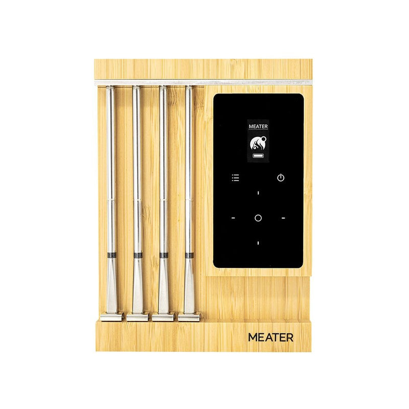 MEATER Pro XL Block 4-Probe Wi-Fi Smart Meat Thermometer, Dishwasher/Oven Safe R6