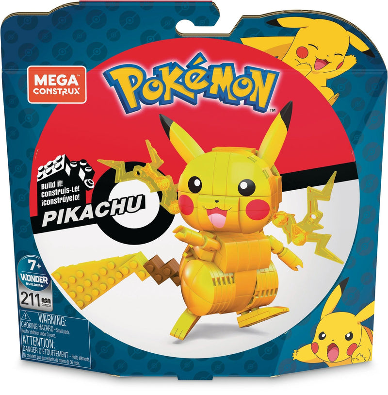 Mega Pokémon Build & Show Pikachu Toy Building Set, 205-pc T6