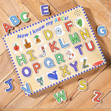Melissa & Doug Alphabet Sound Puzzle Playset, Ages 3+