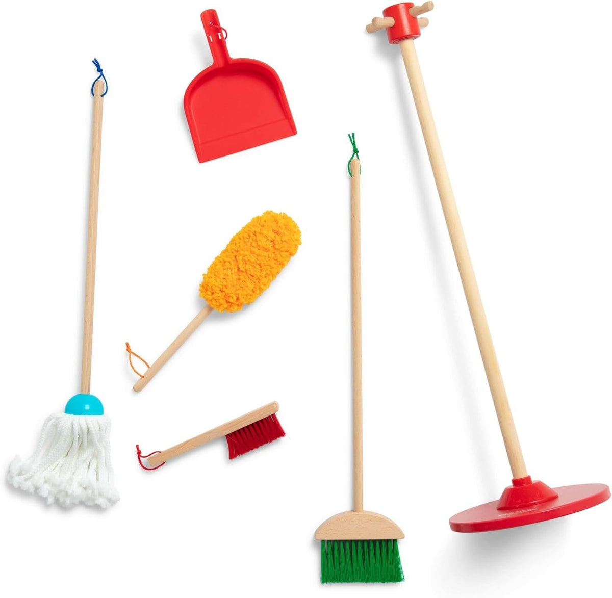 Melissa & Doug Housekeeping Playset for Ages 3+, 6-pc