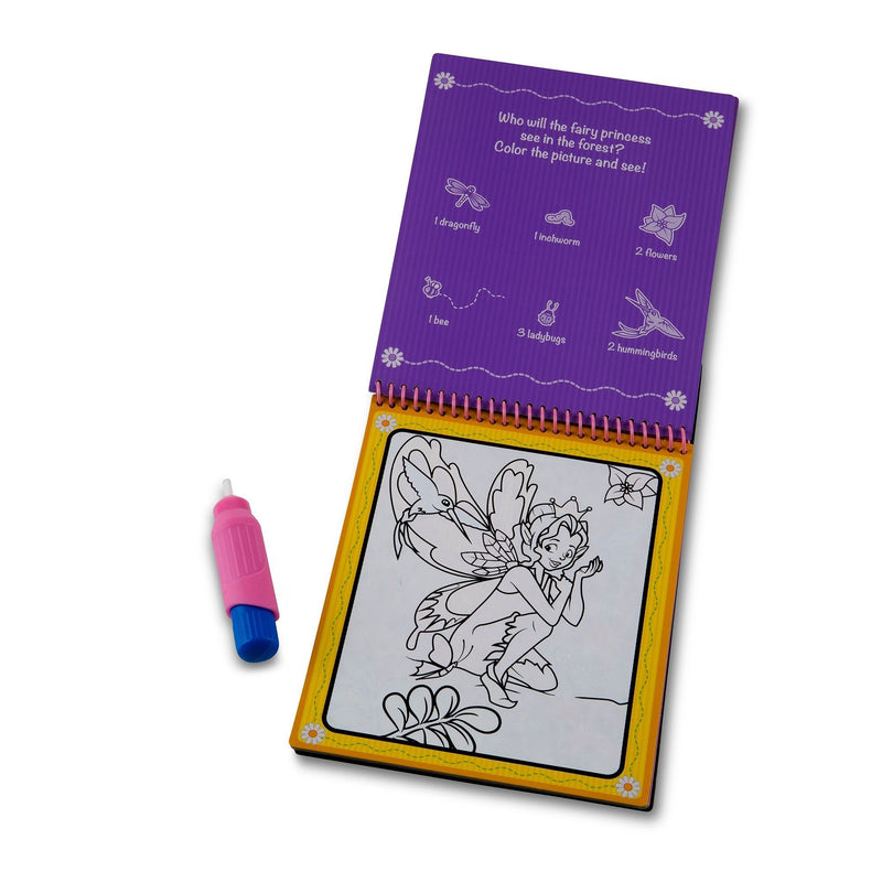 Melissa & Doug On the Go Water Wow! Reusable Water-Reveal Activity Pad - Fairy Tale C7