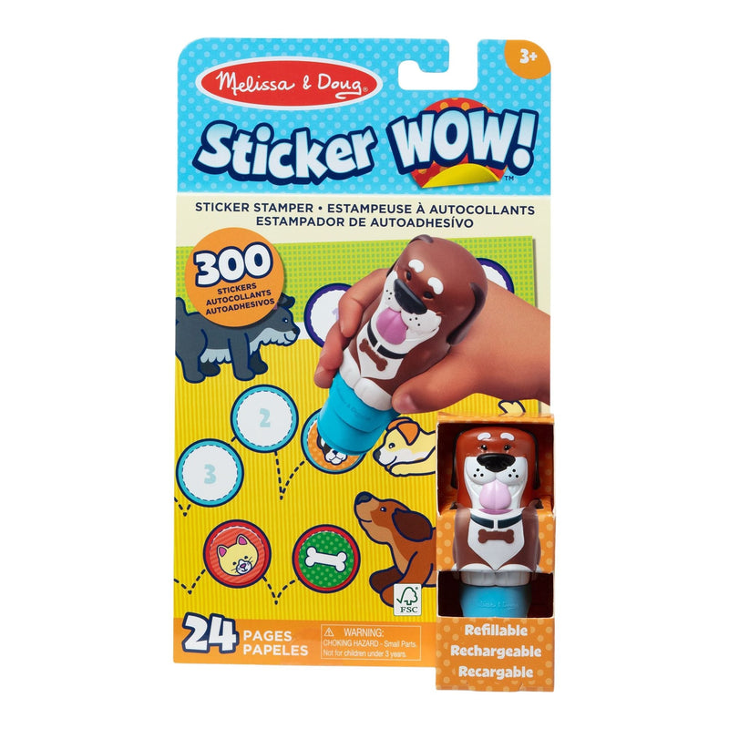 Melissa & Doug Sticker WOW! 24-Page Activity Pad, Ages 3+ T8