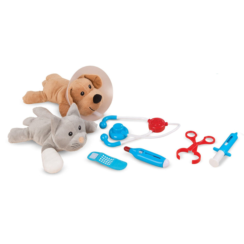 Melissa & Doug Veterinarian Playset for Ages 3+, 24-pc O3