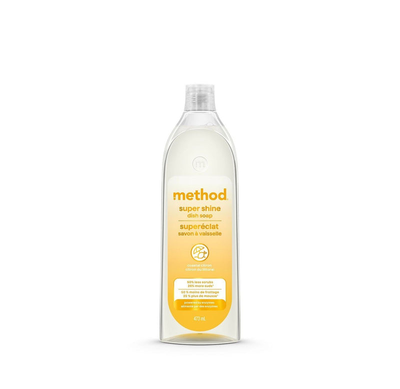 Method Shine Liquid Gel Dish Soap, Various Scents, 473-mL U0