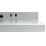 Midea Basic 200 CFM Under the Cabinet Kitchen Exhaust Fan Range Hood, Stainless Steel, 30-in