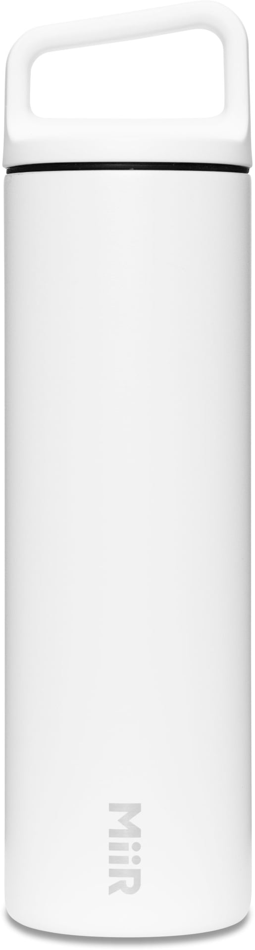 MiiR Wide Mouth Stainless Steel Insulated Travel Water Bottle, White, 20-oz T6