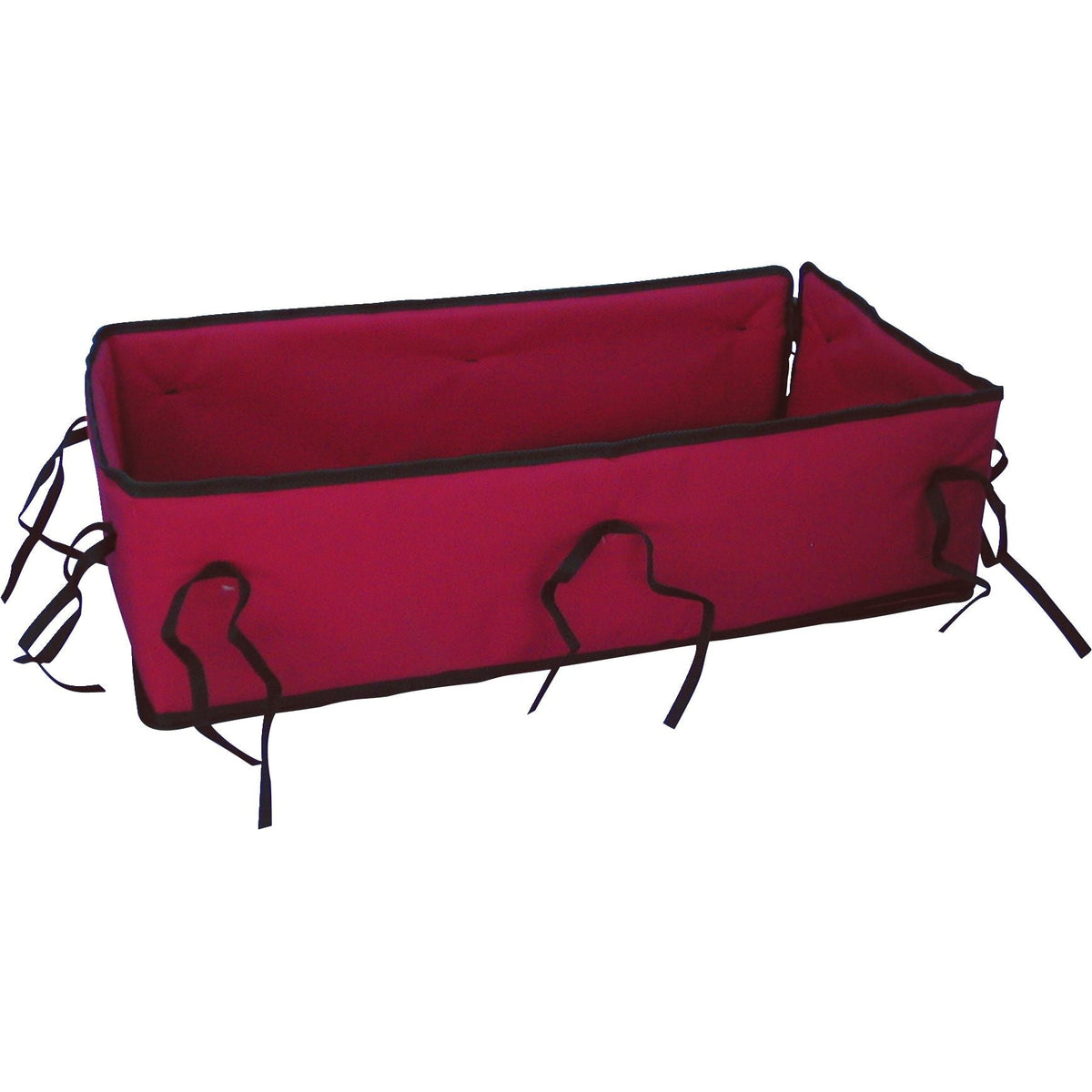 Millside Industries All-Season Foam Padded Seat Cushion & Side Pads For Convertible Wagon Sleigh/Sled, Red