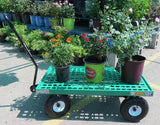 Millside Poly Deck Garden Wagon, 20-in x 40-in