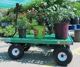 Millside Poly Deck Garden Wagon, 20-in x 40-in