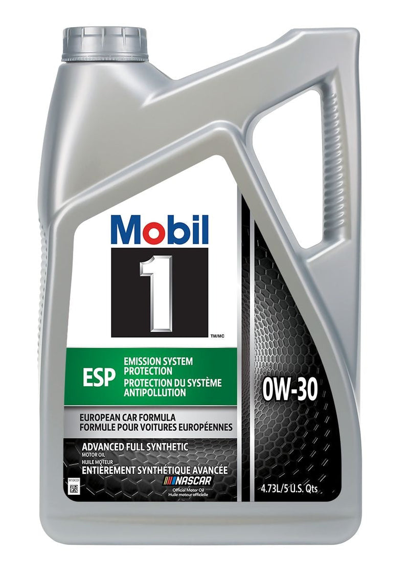 Mobil 1 ESP Advanced 0W30 Full Synthetic Engine/Motor Oil, 4.73-L B0