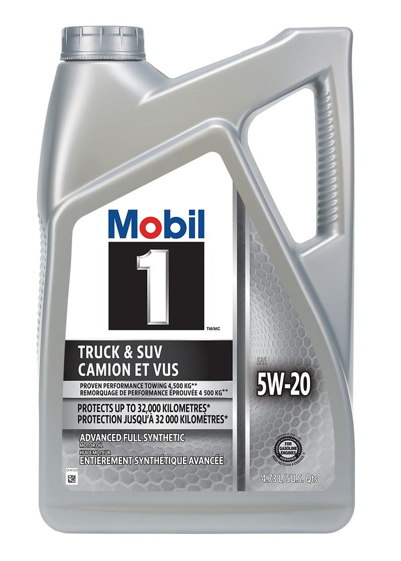 Mobil 1 Truck & SUV 5W20 Synthetic Engine/Motor Oil, 4.73-L R5