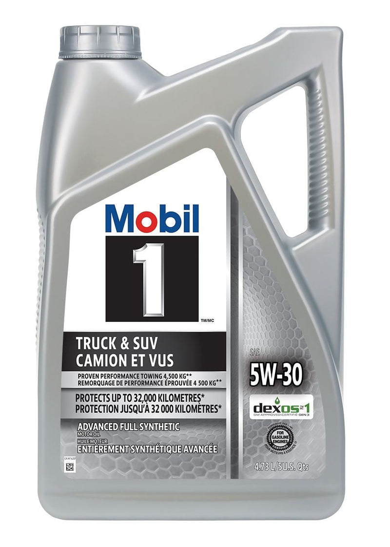 Mobil 1 Truck & SUV 5W30 Synthetic Engine/Motor Oil, 4.73-L E4
