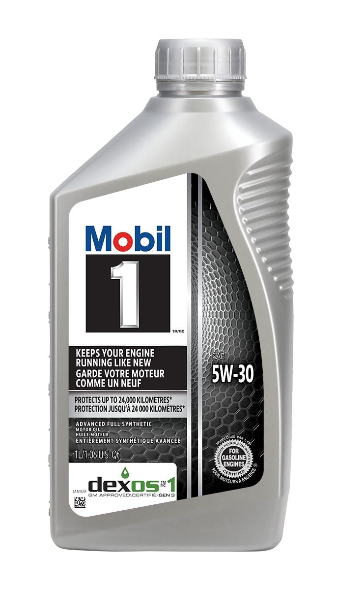 Mobil 15W30 Synthetic Engine/Motor Oil, 1-L M4